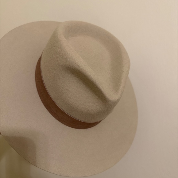Gigi Pip Miller Ivory Fedora - Size 55 - Picture 8 of 8